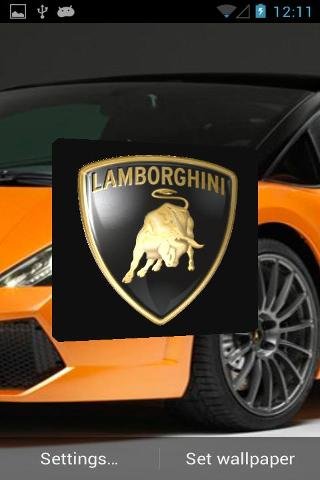 Lamborghini 3D Live Wallpaper截图3