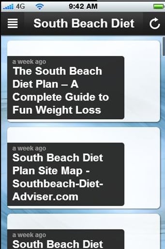 South Beach Diet Tips截图1