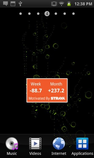 Simple Distance Trends Widget截图3