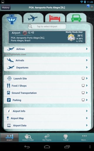 Porto Alegre Airport + Flight Tracker截图6