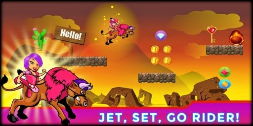 Jungle Horse Run Game截图1