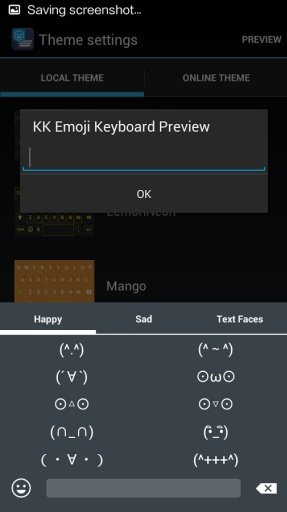 Android L Theme Emoji Keyboard截图4