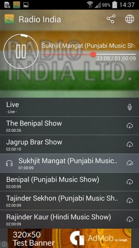 Radio India截图3