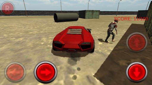 Extreme Speed Car Zombie Run截图5