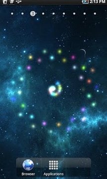 Galaxy Stars Live Wallpaper截图