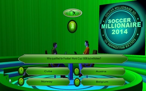 Soccer Millionaire 3D For Tab截图3