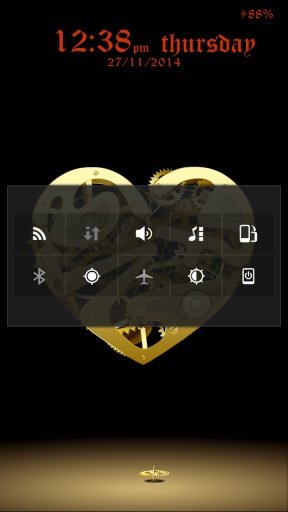 Forever heart Live Lock Theme截图6