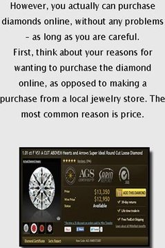 Information about diamonds截图