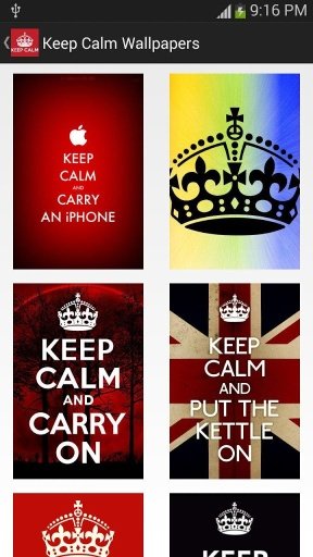 Keep Calm Wallpapers截图1