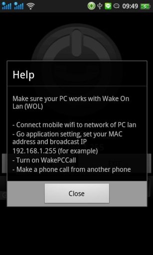 Wake On LAN (Call)截图4
