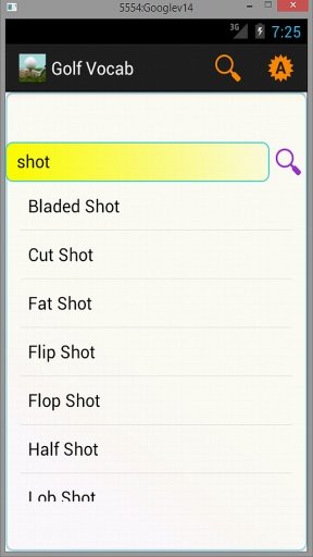 Golf Vocab截图4