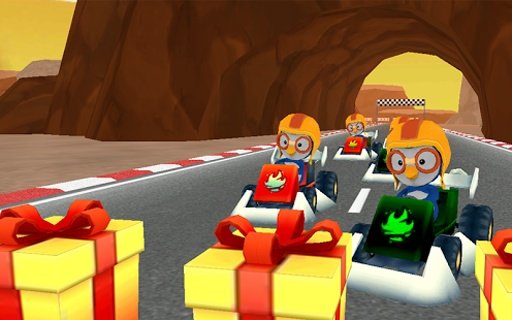 Penguin Kart Racing截图2