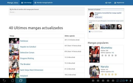 MangaJutsu - Manga en espa&ntilde;ol截图2