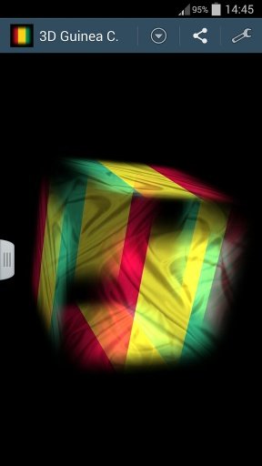 3D Guinea Cube Flag LWP截图3