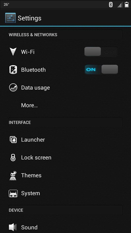 Dark Blue Mint CM10.1 /AOKP截图4