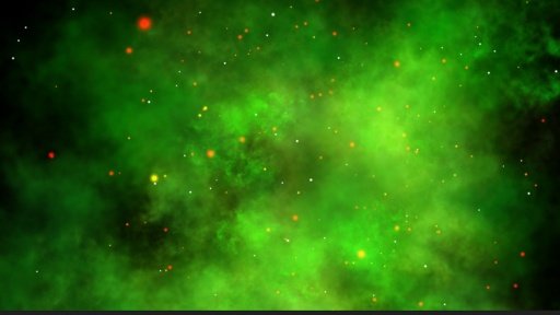 Green Nebula Live Wallpaper截图2