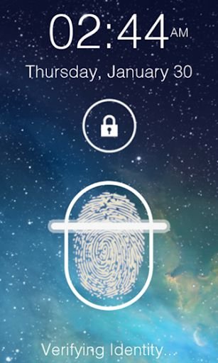 iOS 7 Fingerprint Lock Screen截图5