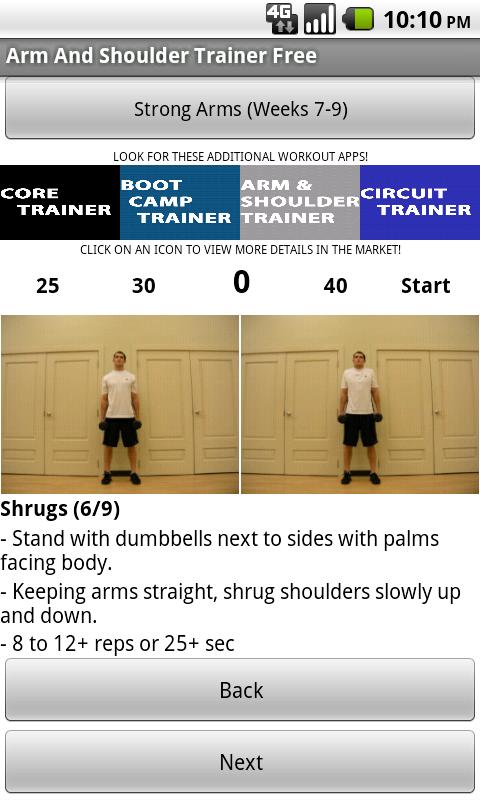 Arm And Shoulder Trainer Free截图5