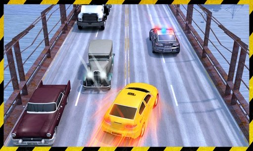 Taxi Highway Racer 3D截图3