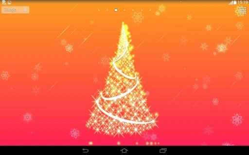 Snowflakes Live Wallpaper截图1