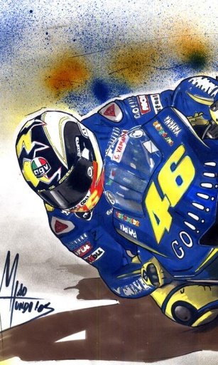 Valentino Rossi Wallpaper Free截图1