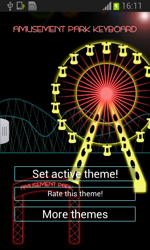 Amusement Park Keyboard截图2