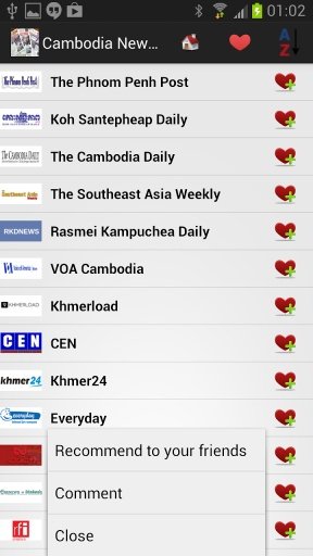 Cambodia Newspapers And News截图1