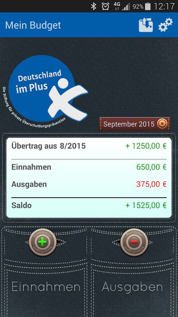 Mein Budget截图5