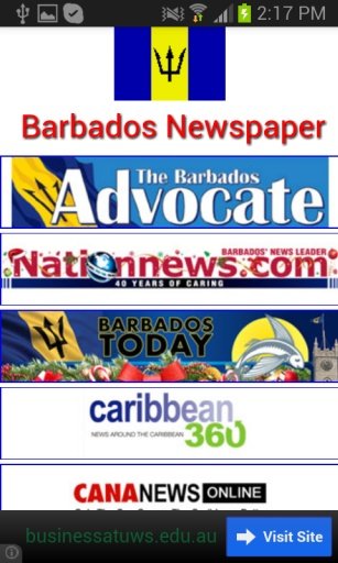 Barbados Newspaper截图2