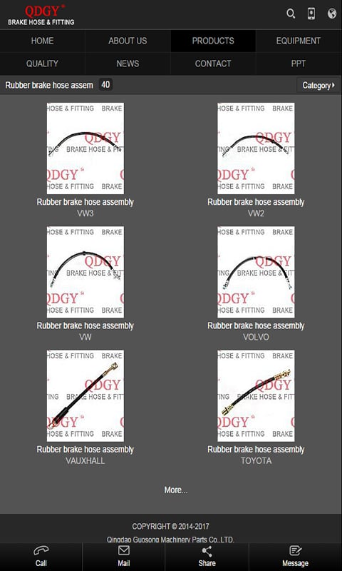 QDGY Brake hose&Fitting截图1