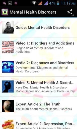 Mental Health Disorders截图1