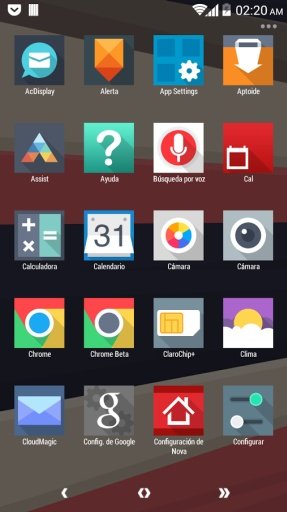 Sharp icons // Solo Launcher截图1