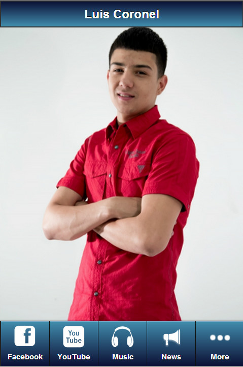 Luis Coronel Fan App截图1