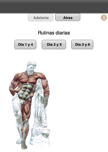 Sistema de Musculaci&oacute;n截图1