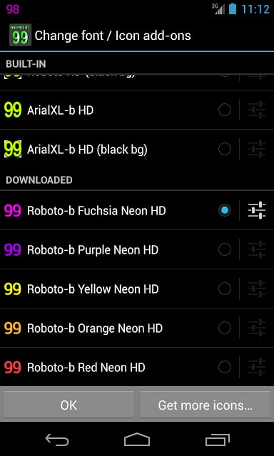 BN Pro Roboto-b Neon HD Text截图3