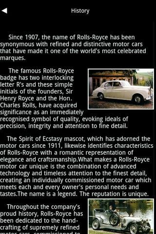 Rolls Royce Encyclopedia截图1