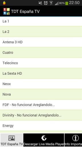 TDT Espa&ntilde;a截图1