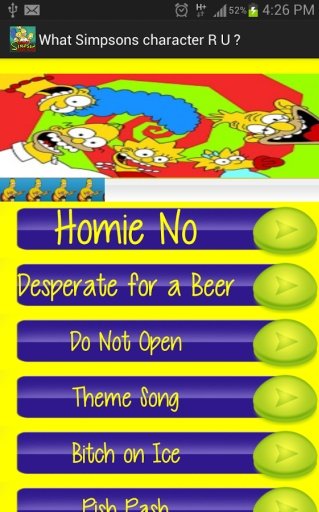 What Simpsons Character Are U截图9