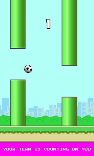 Flappy World Cup Brazil 2014截图4