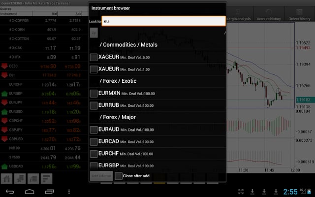 Infin Markets 交易平台截图8