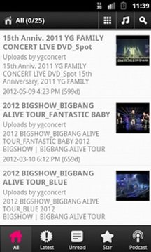 YG Family Live Concert截图