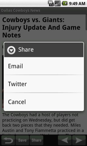 Dallas Cowboys News截图1