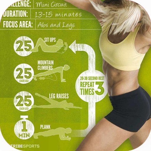 Ab Exercise Workout Free截图2