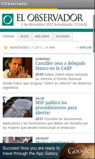 Diario El Observador截图2