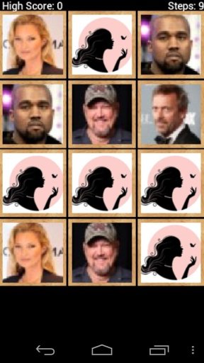 Celebrities Memory Game截图3