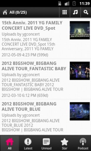 YG Family Live Concert截图1
