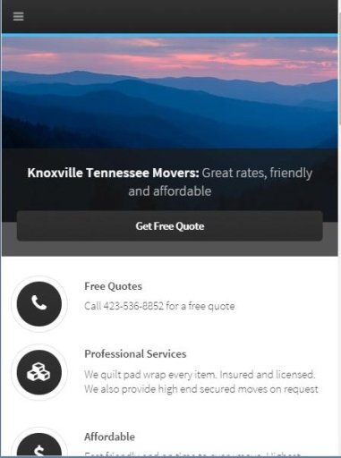 Knoxville TN Movers截图2