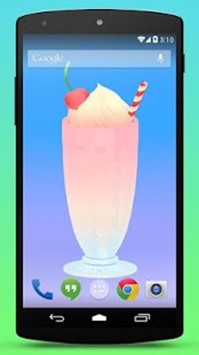 Cherry Milkshake LiveWallpaper截图2