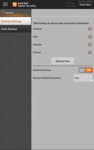 Quick Heal Tablet Security Fre截图4