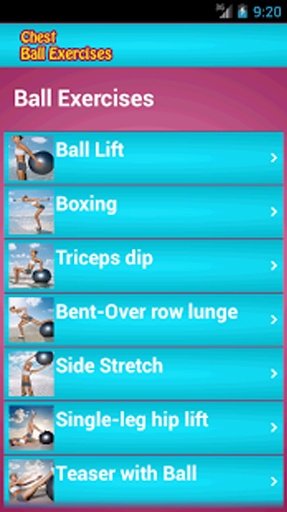 Ball Exercises for Chest截图11